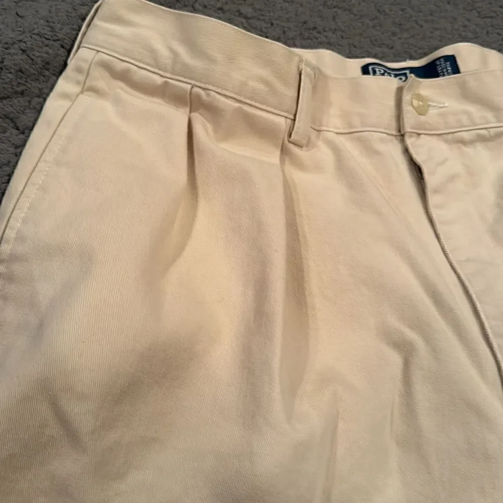Polo Ralph Lauren Chino Shorts Tyler Short Size Large Khaki